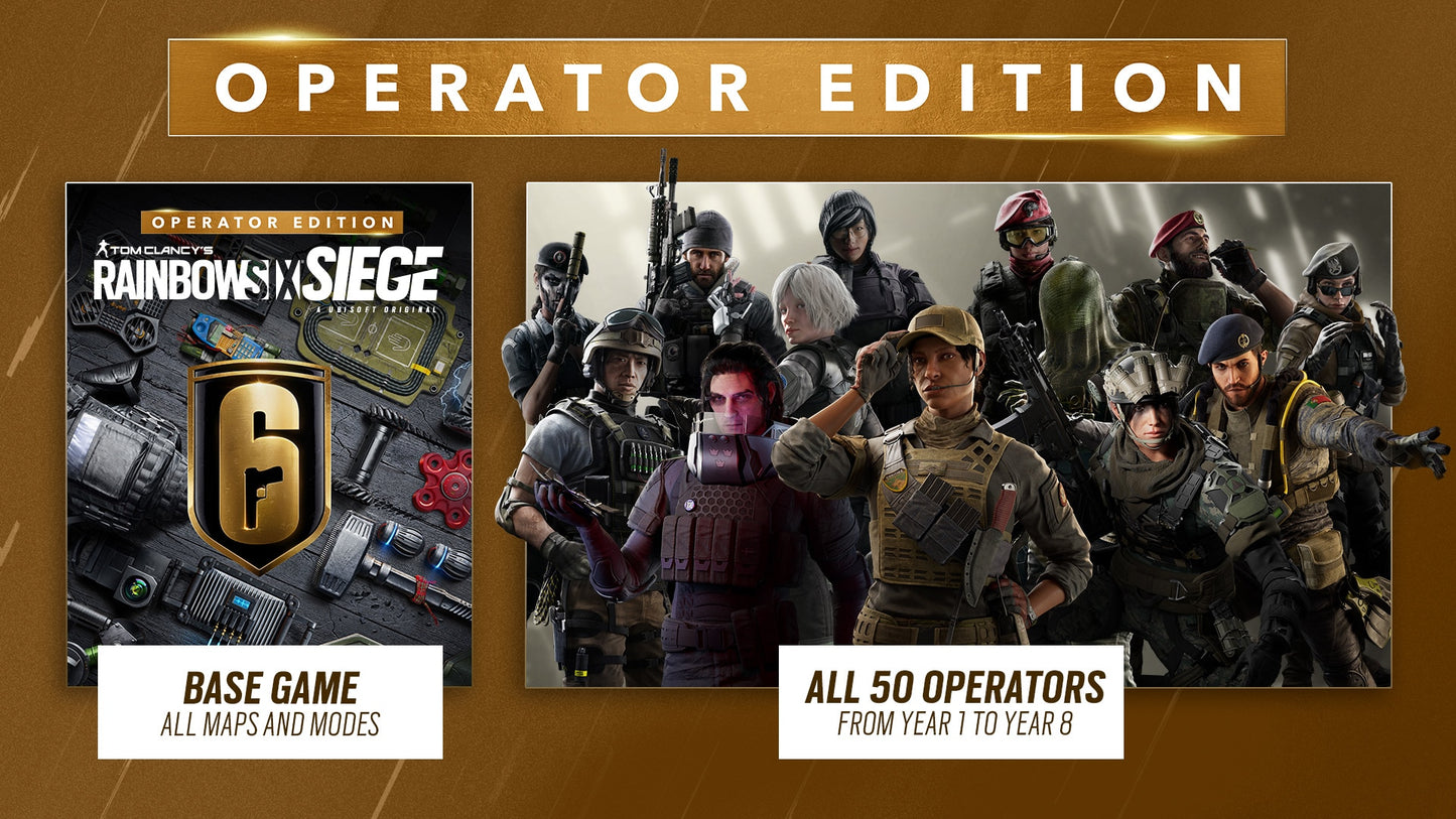 Rainbow Six Siege - Operator Edition - 60% OFF RETAIL!